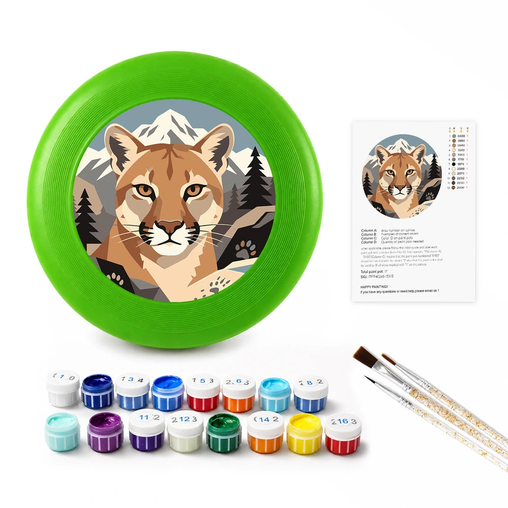 
Paint by Numbers - Frisbee | Mountain Cougar