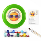 Paint by Numbers - Frisbee | Orange with Headphones