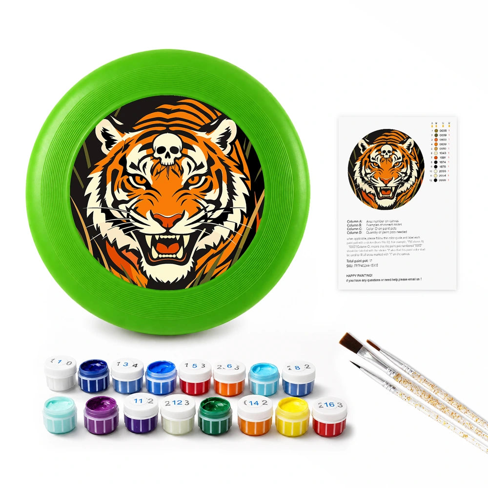 
Paint by Numbers - Frisbee | Roaring Tiger