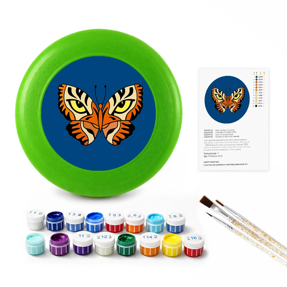 
Paint by Numbers - Frisbee | Tiger Wing Butterfly