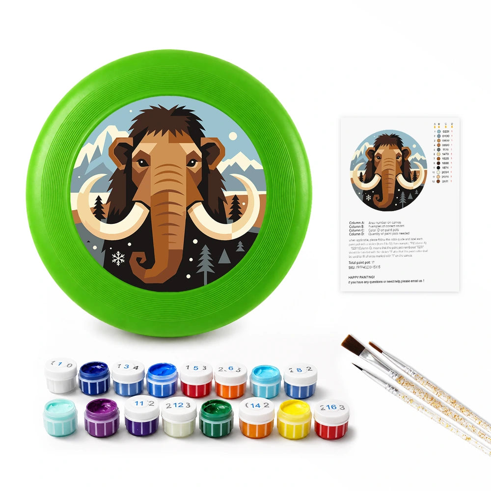 Paint by Numbers - Frisbee | Woolly Mammoth