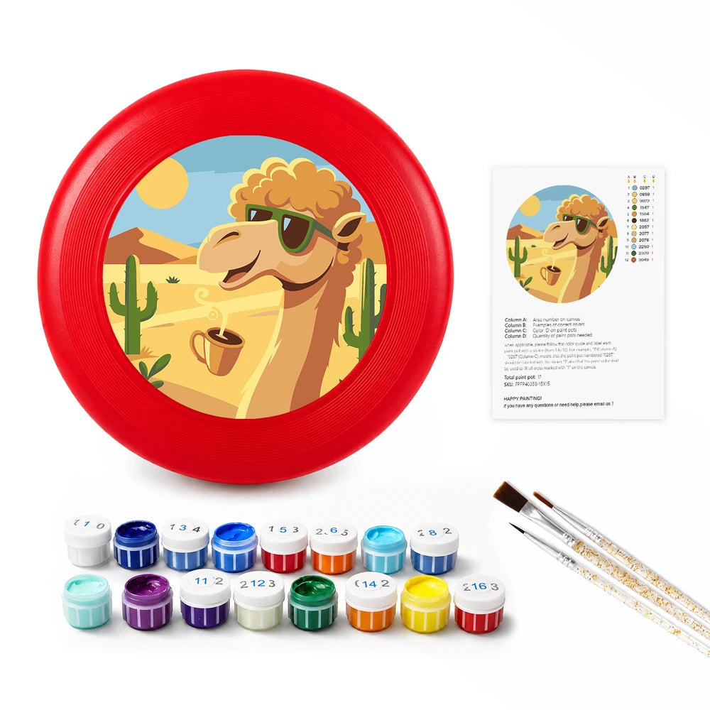 
Paint by Numbers - Frisbee | Camel with a Coffee