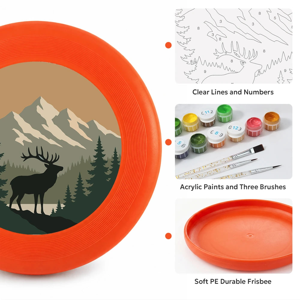 
Paint by Numbers - Frisbee | Deer in the Mountains