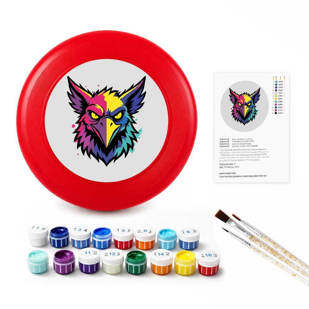 
Paint by Numbers - Frisbee | Graffiti Owl