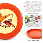 Paint by Numbers - Frisbee | Orange Shark