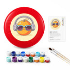 Paint by Numbers - Frisbee | Orange with Headphones