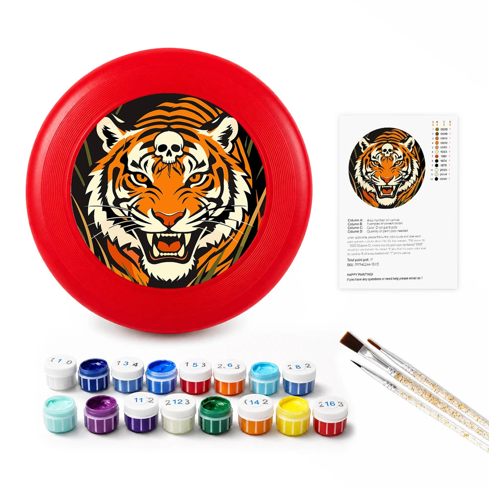 
Paint by Numbers - Frisbee | Roaring Tiger