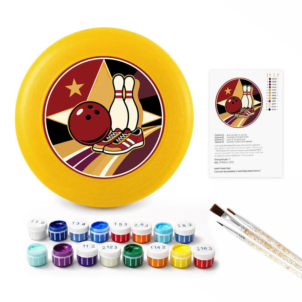 
Paint by Numbers - Frisbee | Bowling Strike