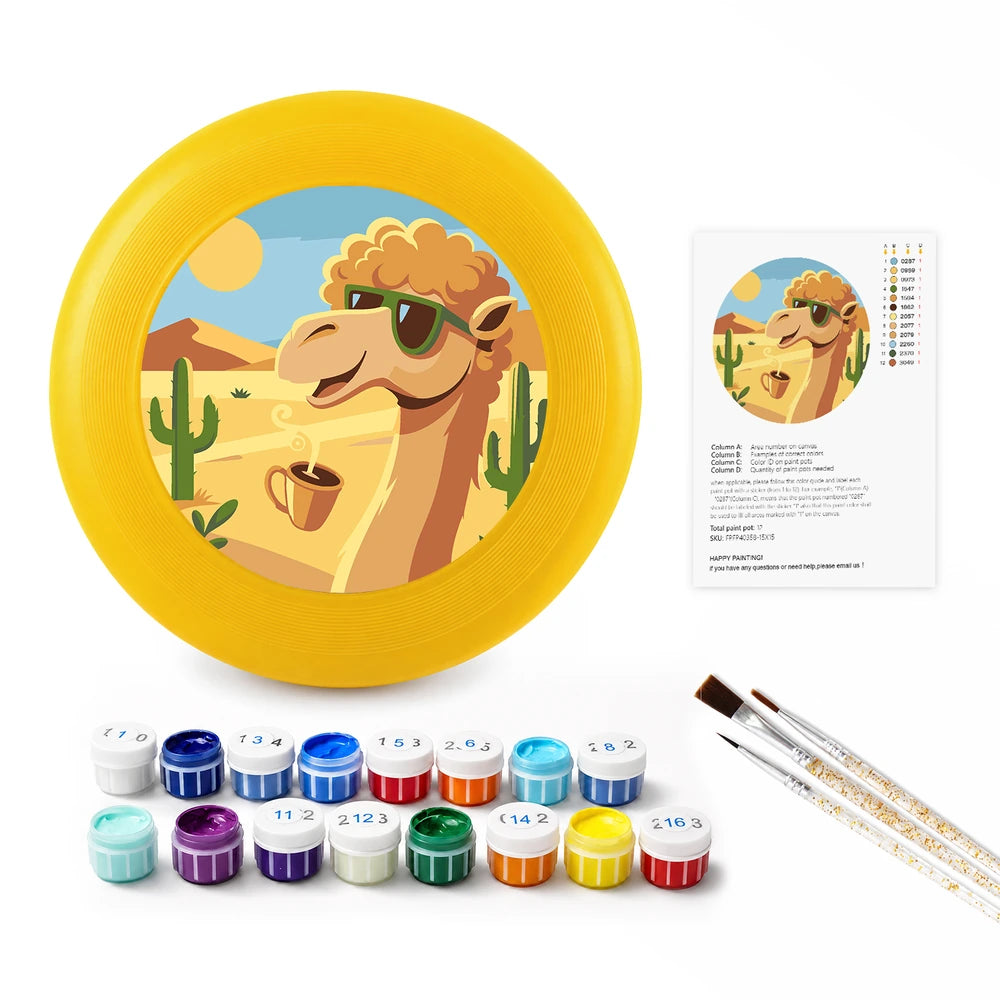 
Paint by Numbers - Frisbee | Camel with a Coffee