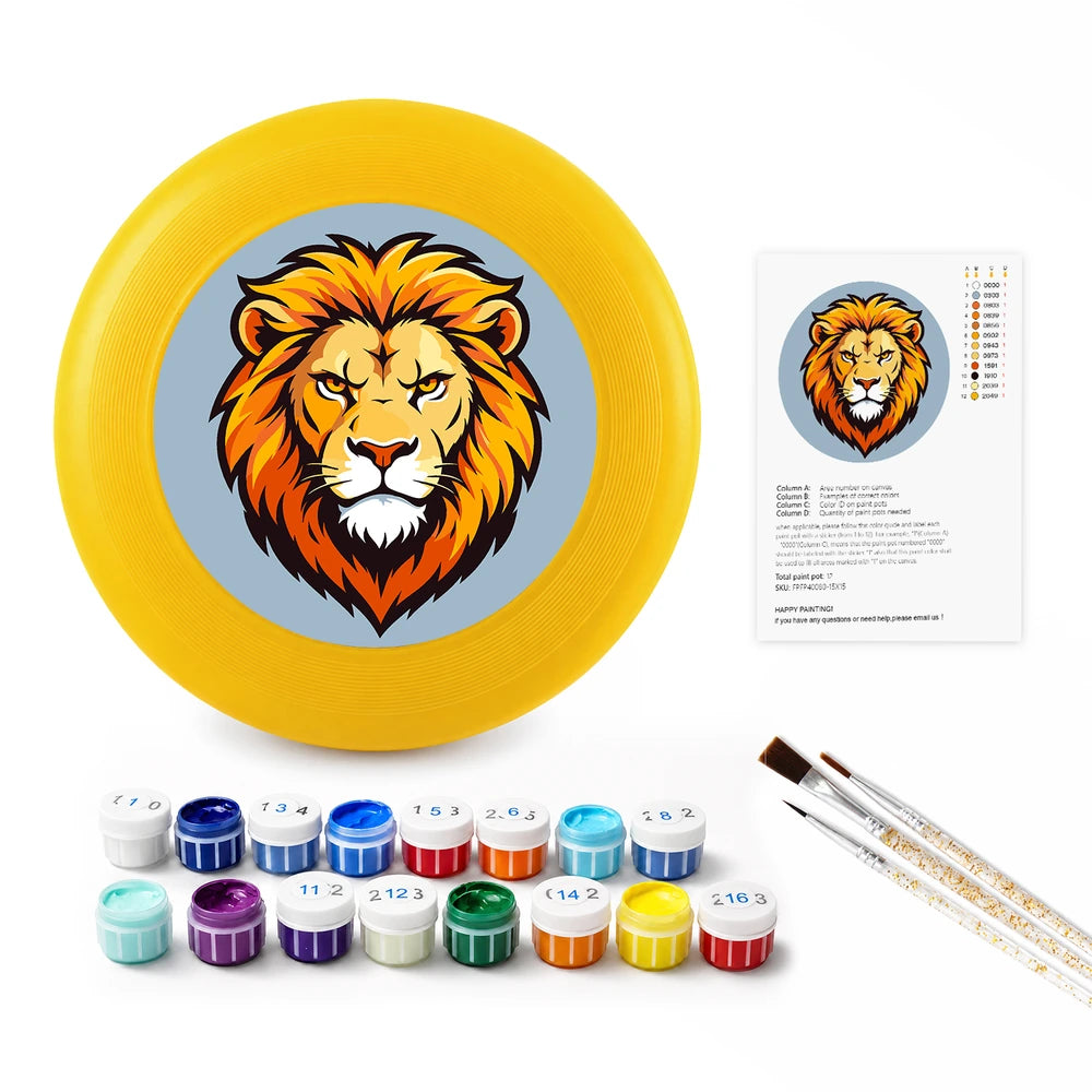
Paint by Numbers - Frisbee | Golden Lion Head