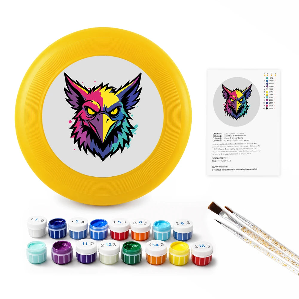
Paint by Numbers - Frisbee | Graffiti Owl