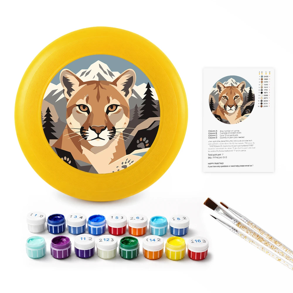 
Paint by Numbers - Frisbee | Mountain Cougar