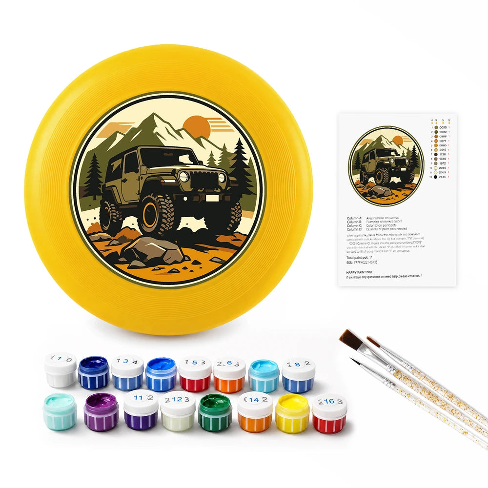 Paint by Numbers - Frisbee | Off-Road Adventure