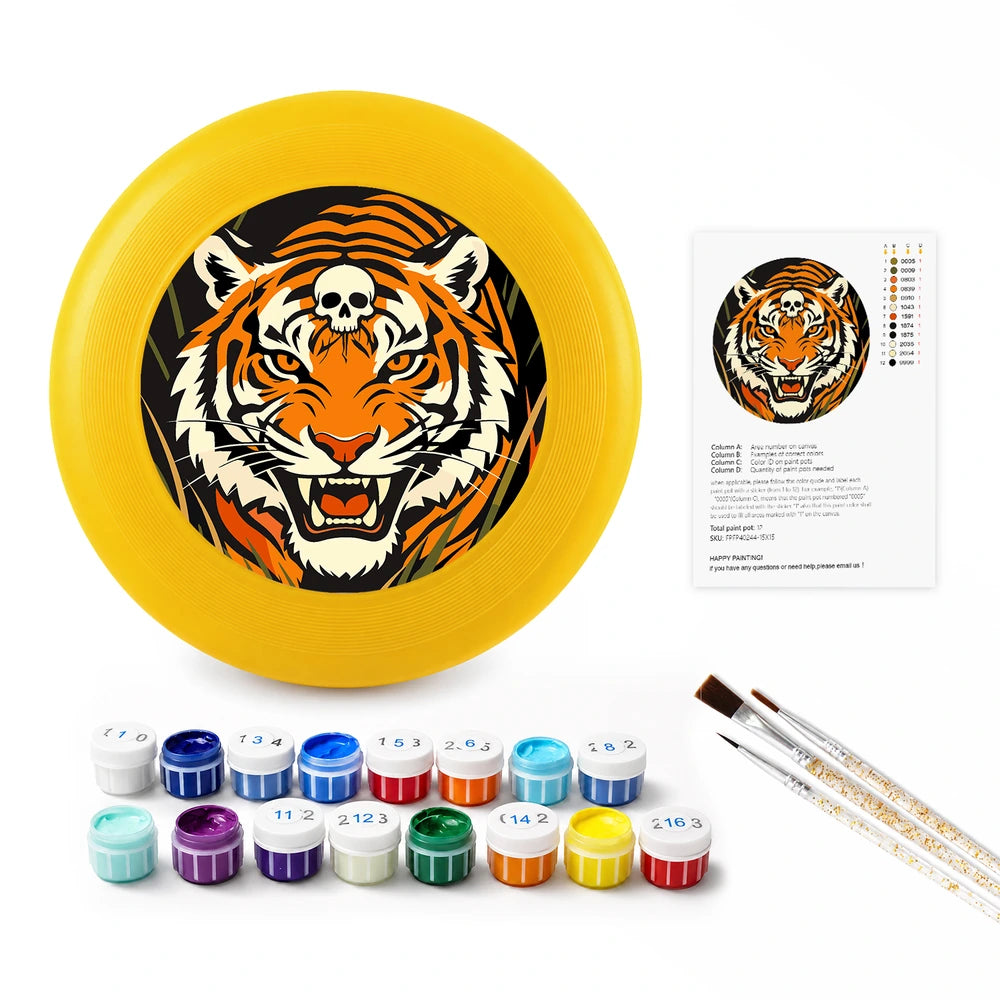 
Paint by Numbers - Frisbee | Roaring Tiger