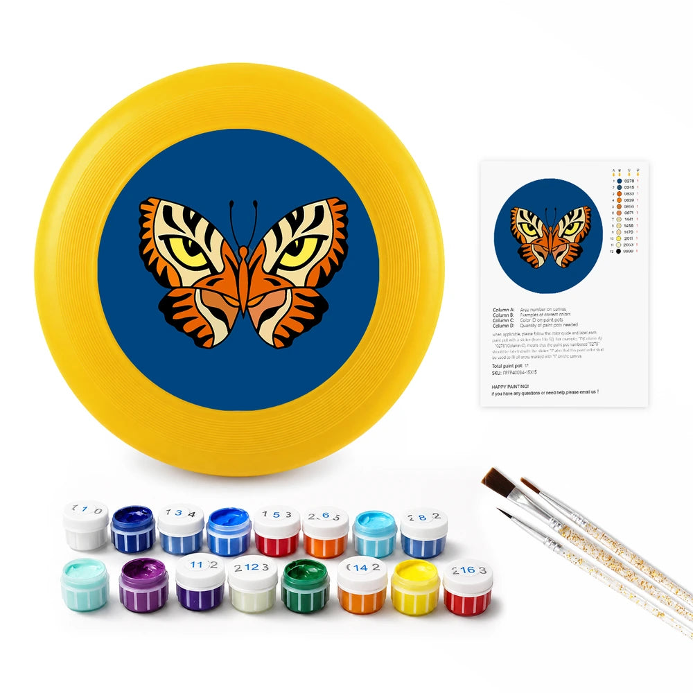 
Paint by Numbers - Frisbee | Tiger Wing Butterfly