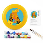 Paint by Numbers - Frisbee | Tiger with a Cocktail