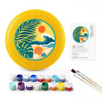 Paint by Numbers - Frisbee | Tropical Beach Circle