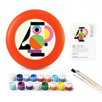 Paint by Numbers - Frisbee | Abstract Beach Shapes