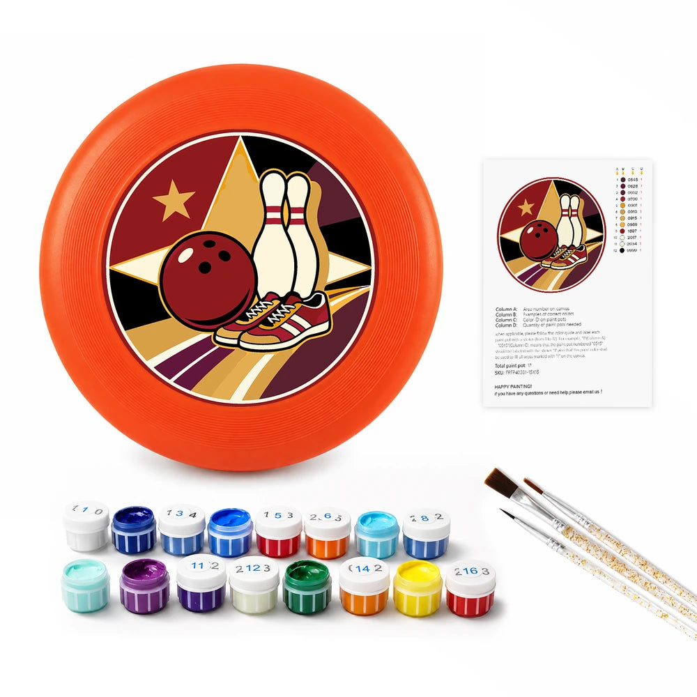 
Paint by Numbers - Frisbee | Bowling Strike