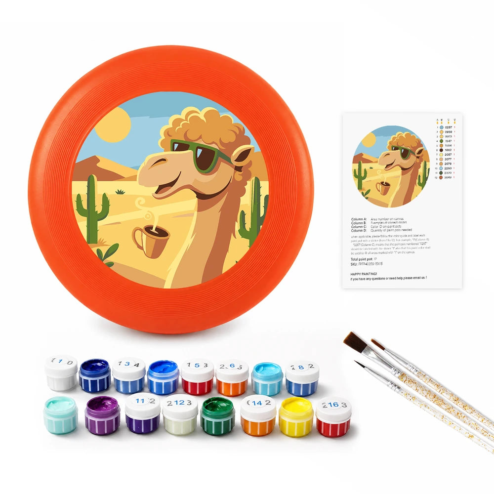 
Paint by Numbers - Frisbee | Camel with a Coffee