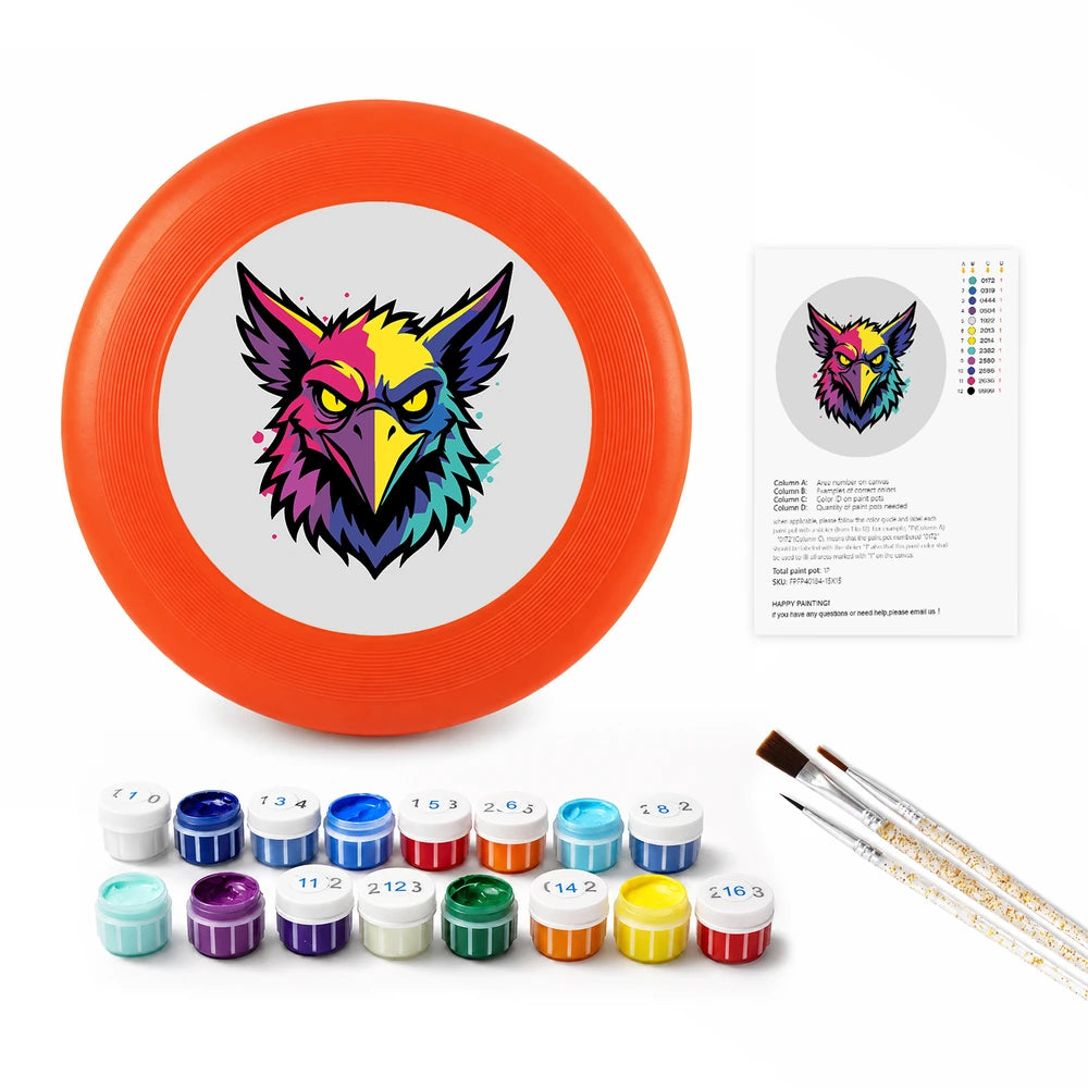 
Paint by Numbers - Frisbee | Graffiti Owl