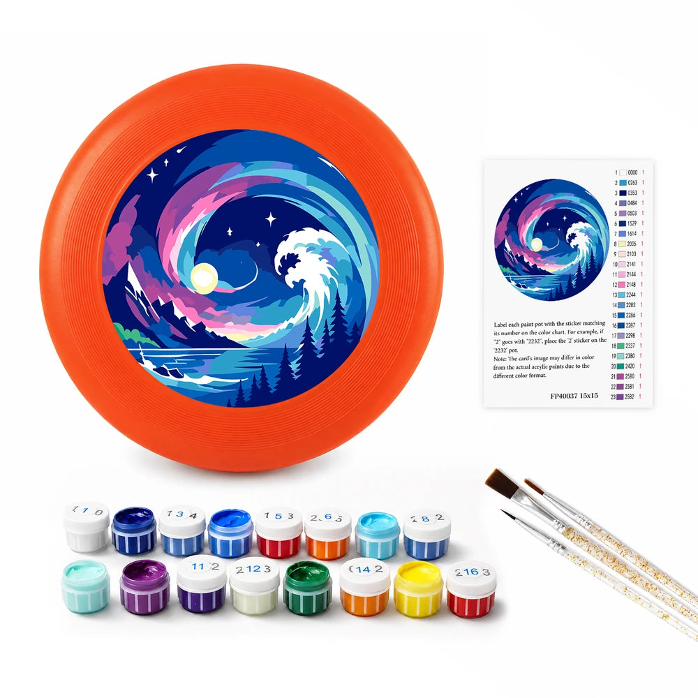 
Paint by Numbers - Frisbee | Moonlit Wave