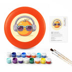 Paint by Numbers - Frisbee | Orange with Headphones