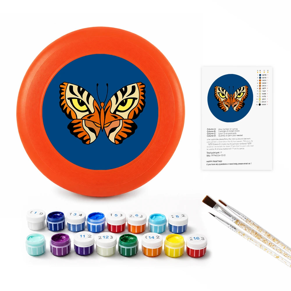 
Paint by Numbers - Frisbee | Tiger Wing Butterfly