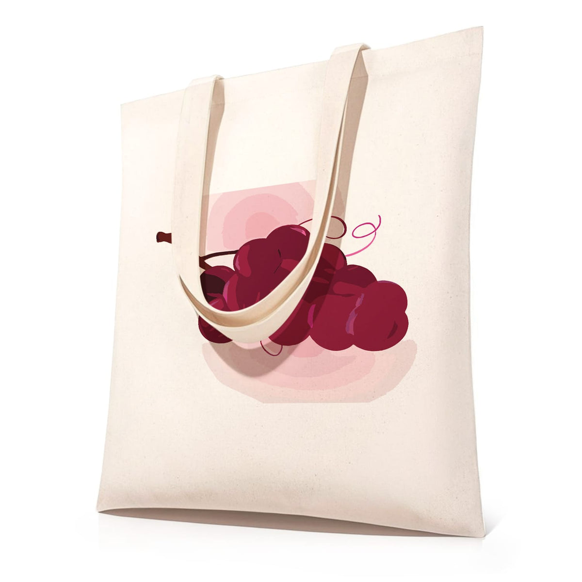 
Paint by Numbers - DIY Totebag | Cherries