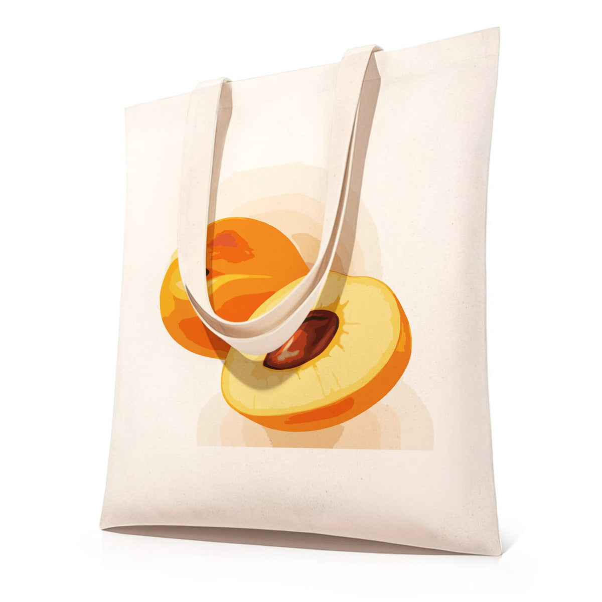 
Paint by Numbers - DIY Totebag | Peach Delight