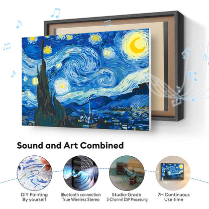 Paint by Numbers with Bluetooth Speaker – Create Art That Looks & Sounds Incredible