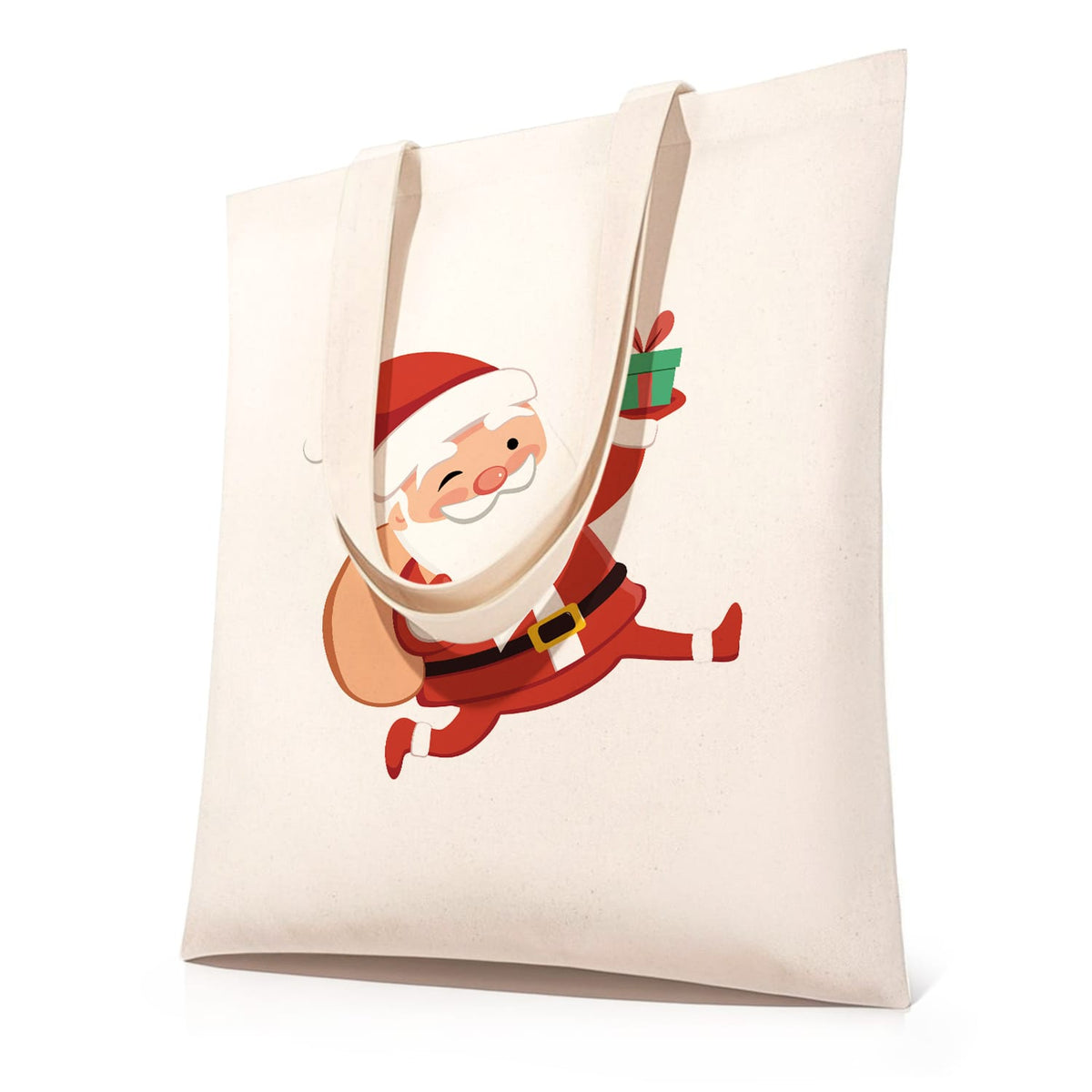 
Paint by Numbers – DIY Totebag | Jolly Santa Claus