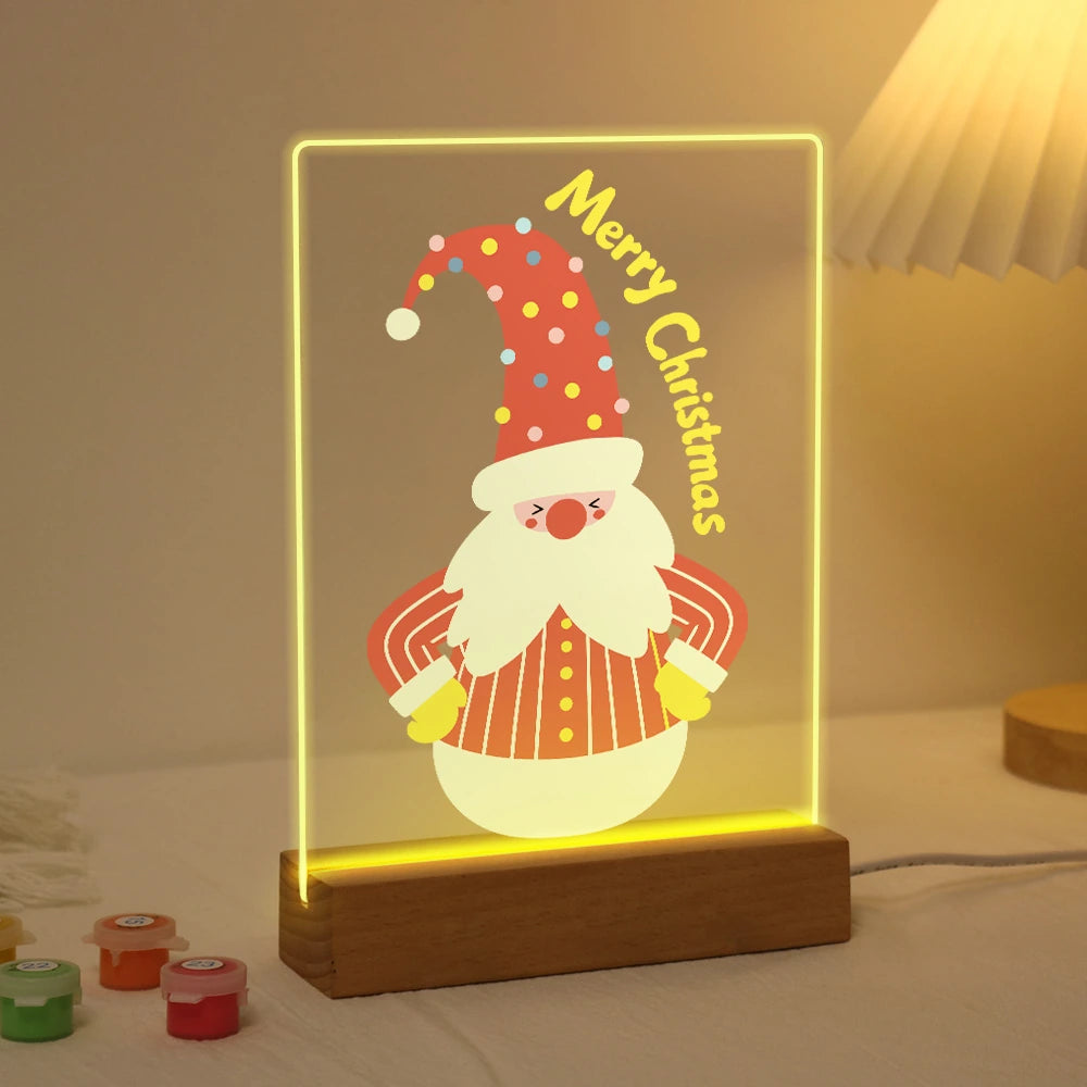 
Paint by Numbers - Christmas Light | Standing Christmas Gnome