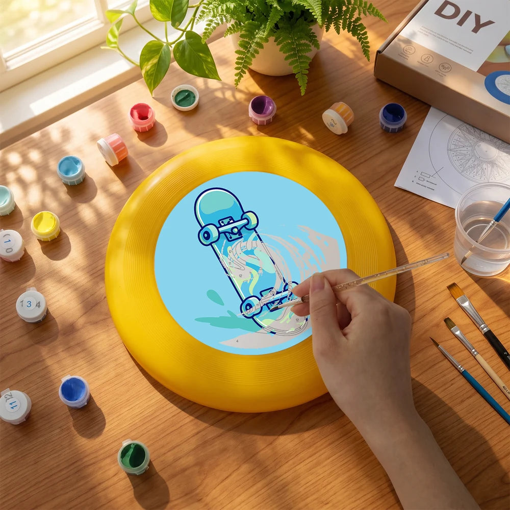 Paint by Numbers - Frisbee | Blue Skateboard