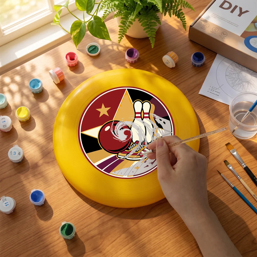 
Paint by Numbers - Frisbee | Bowling Strike