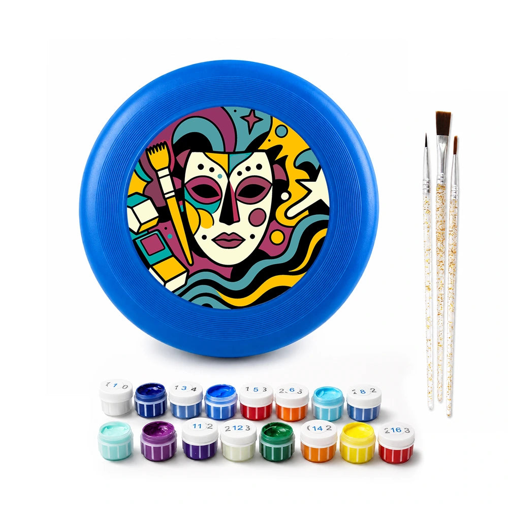 Paint by Numbers - Frisbee | Carnival Mask