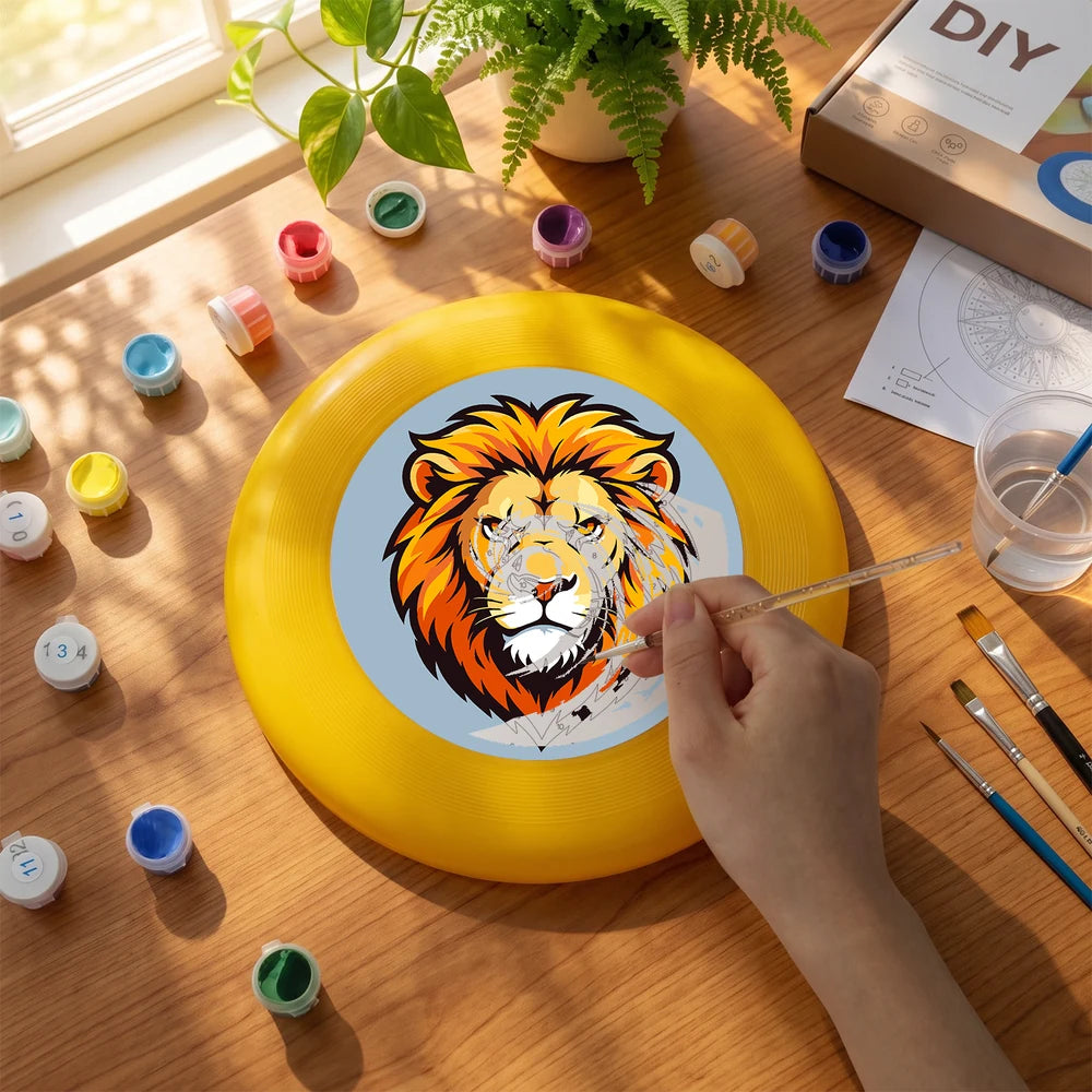 Paint by Numbers - Frisbee | Golden Lion Head