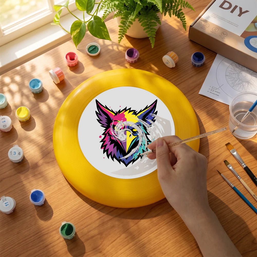 
Paint by Numbers - Frisbee | Graffiti Owl