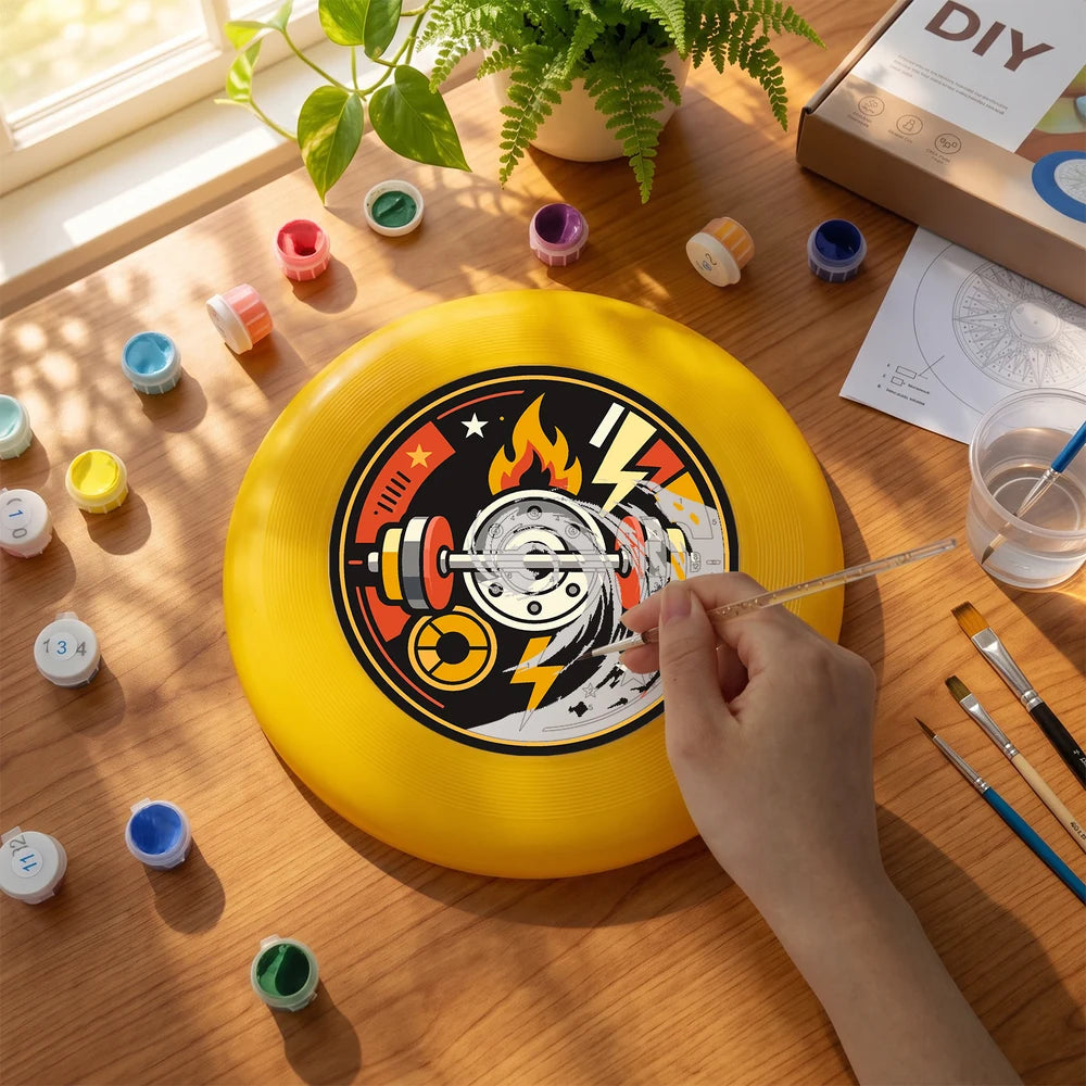 Paint by Numbers - Frisbee | Gym Badge
