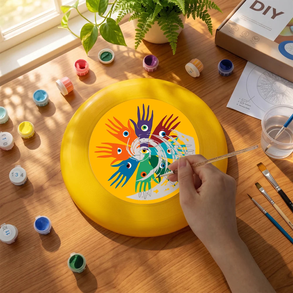 
Paint by Numbers - Frisbee | Hands and Eyes