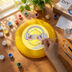 Paint by Numbers - Frisbee | Lemon with Headphones
