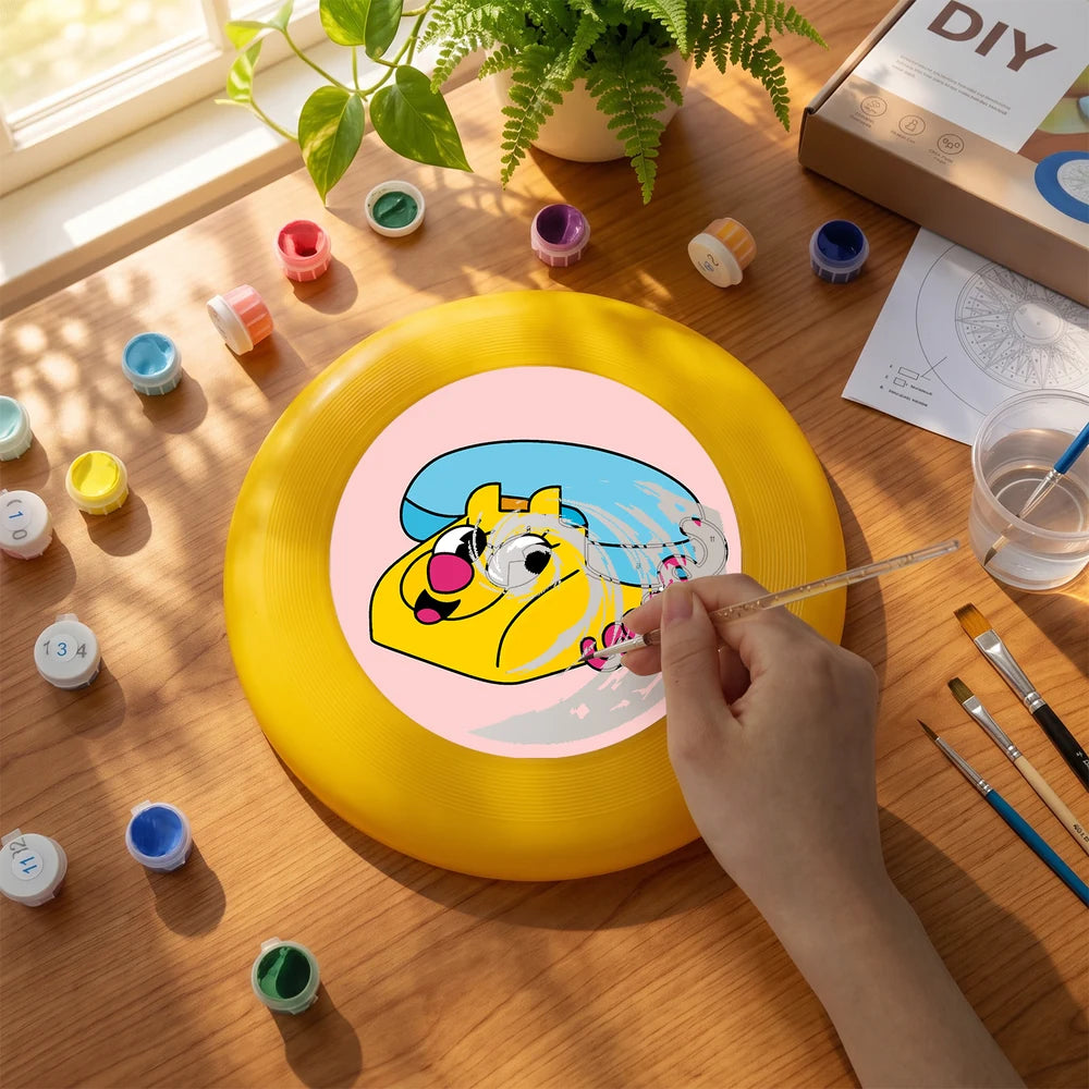 Paint by Numbers - Frisbee | Leopard Retro Phone