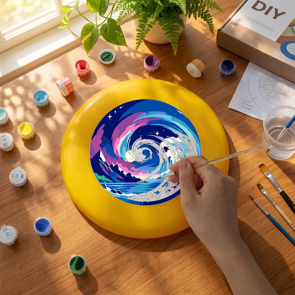 
Paint by Numbers - Frisbee | Moonlit Wave