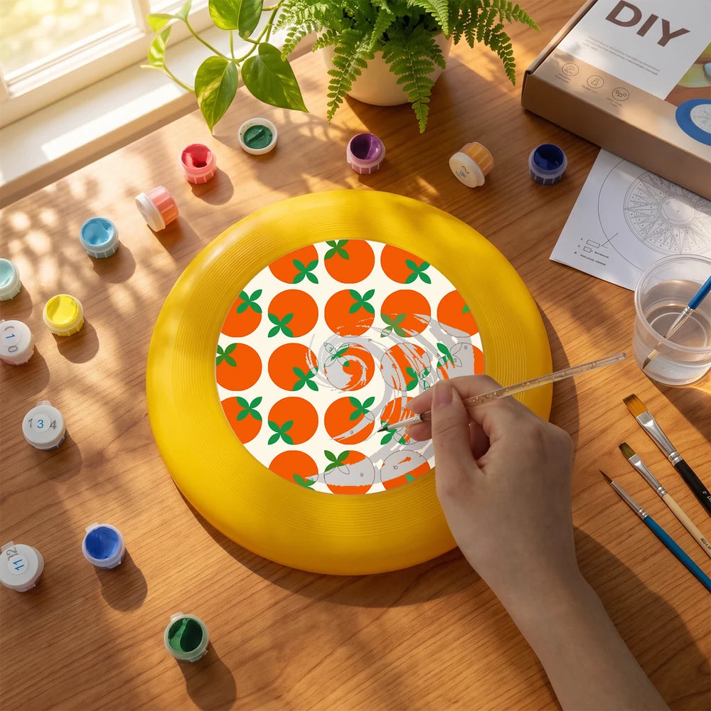 
Paint by Numbers - Frisbee | Orange Grove Pattern