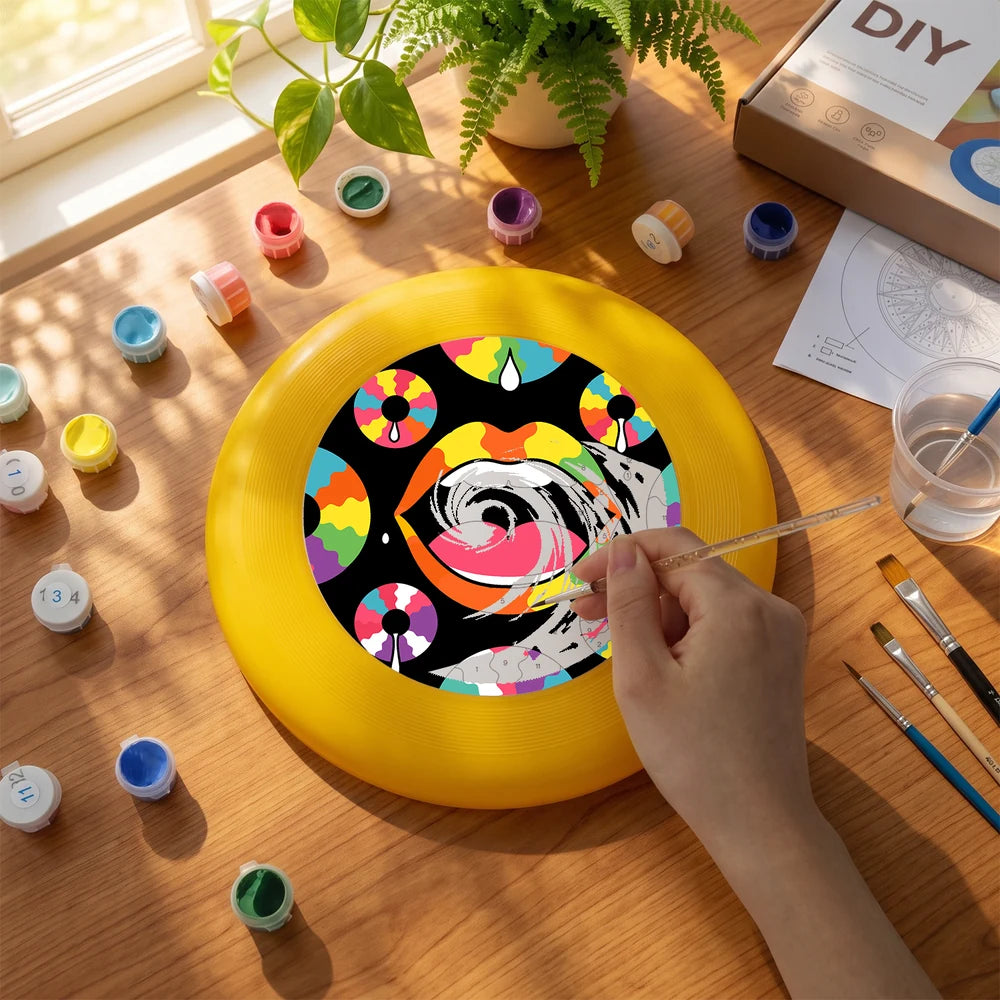 
Paint by Numbers - Frisbee | Pop Art Lips