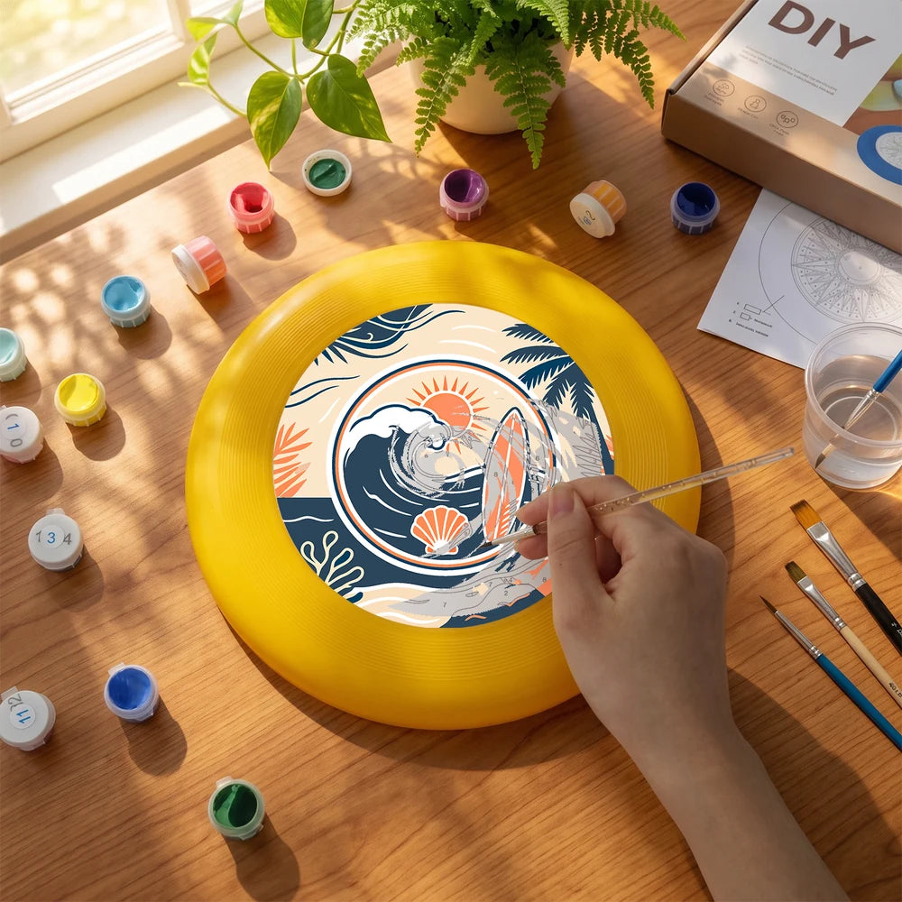Paint by Numbers - Frisbee | Surf and Sun