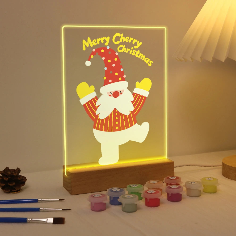 
Paint by Numbers - Christmas Light | Cheering Christmas Gnome