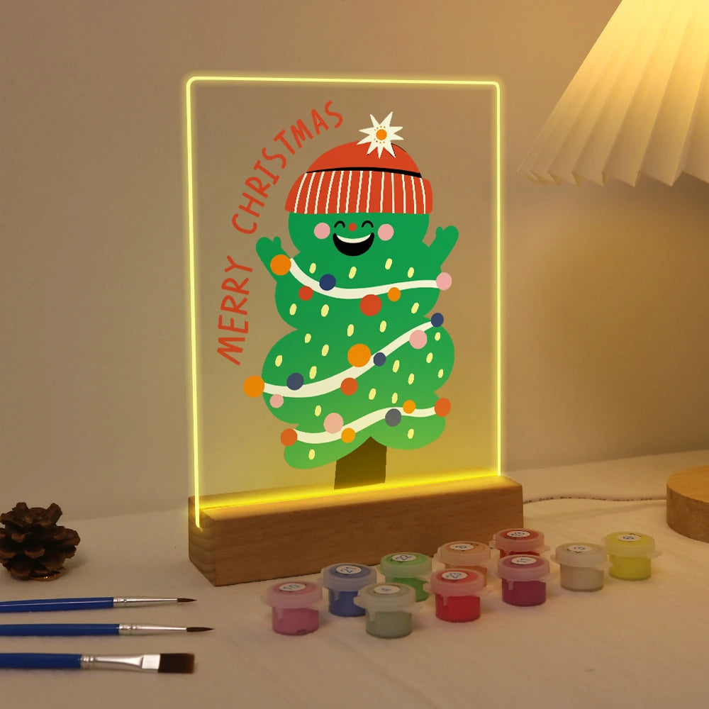 Paint by Numbers - Christmas Light | Dancing Christmas Tree