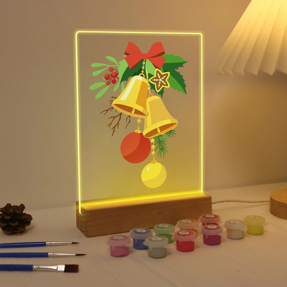 
Paint by Numbers - Christmas Light | Golden Christmas Bells
