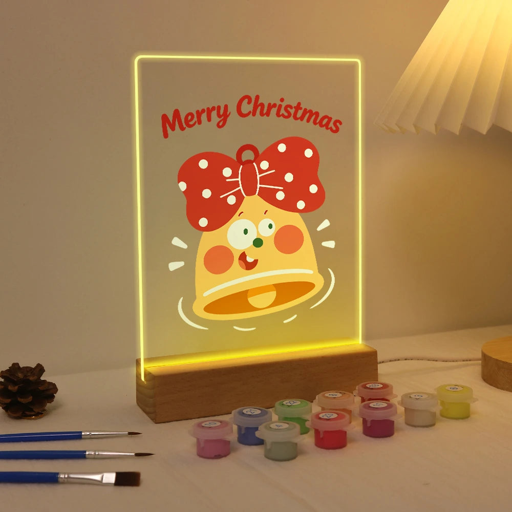 Paint by Numbers - Christmas Light | Swinging Christmas Bell